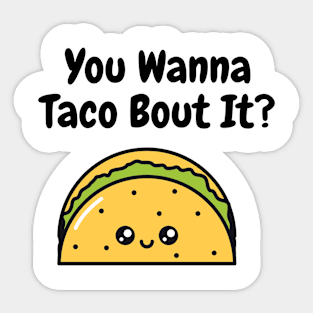 Taco Design Sticker